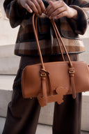 Monti Boston Bag in Top-grain Nappa leather