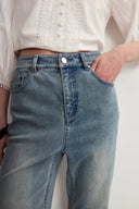 Harry Flared Jeans in Cotton Denim