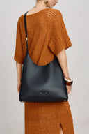 Duomo Hobo Bag Large in Calfskin Leather