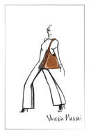 Duomo Hobo Bag Large in Calfskin Leather