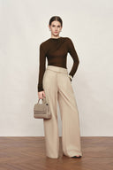 Rialto Small Handbag in Lychee Top-grain Cowhide
