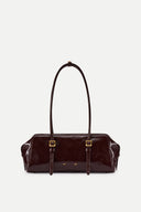 Monti Boston Bag in Oiled Waxed Top Grain Leather