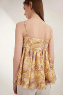 Virilis Floral Embroidered Camisole