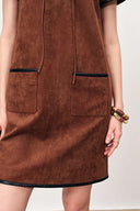 Nevaeh Suede Dress
