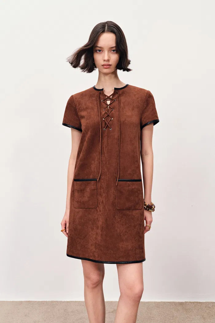 Nevaeh Suede Dress