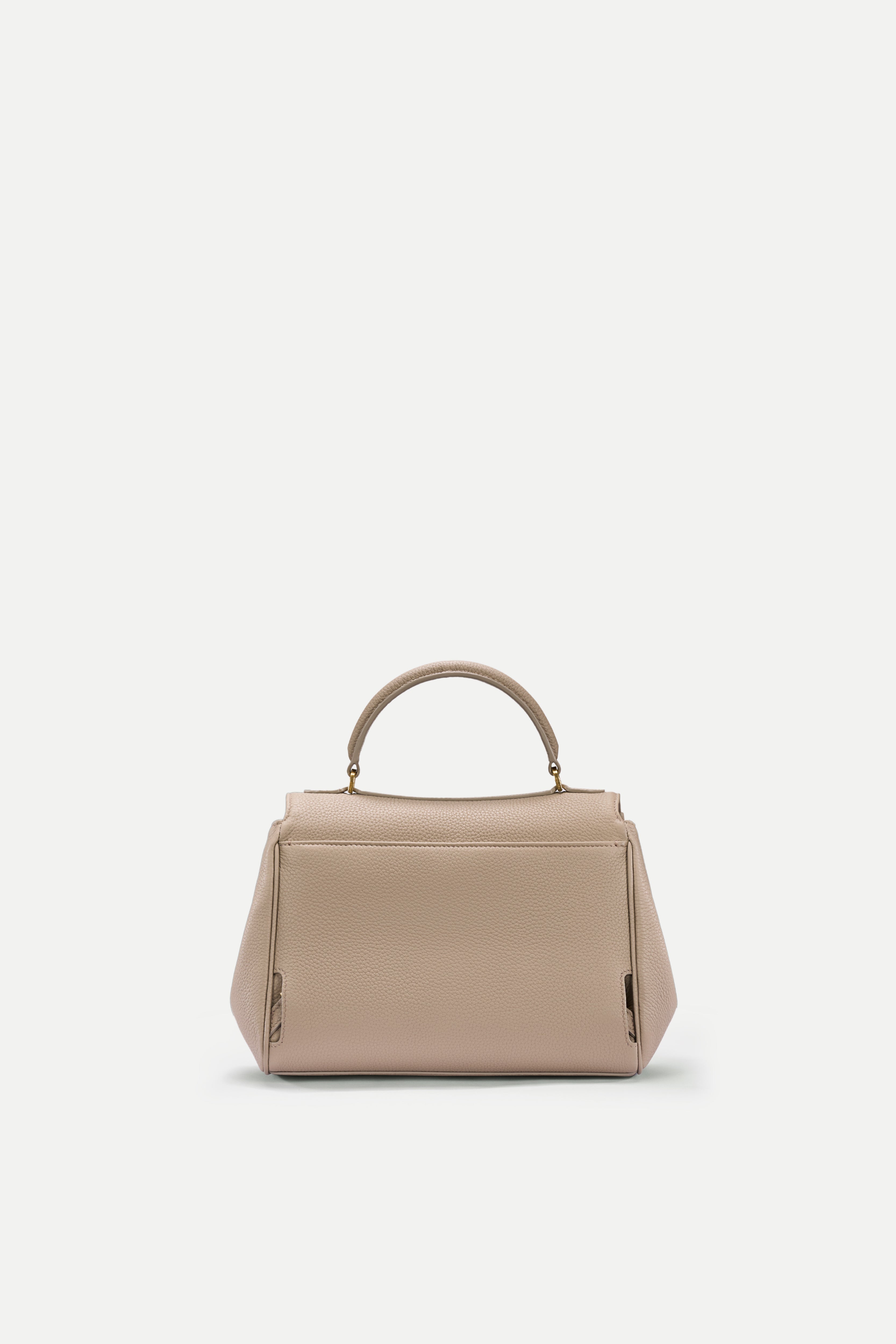 Rialto Small Handbag in Lychee Top-grain Cowhide