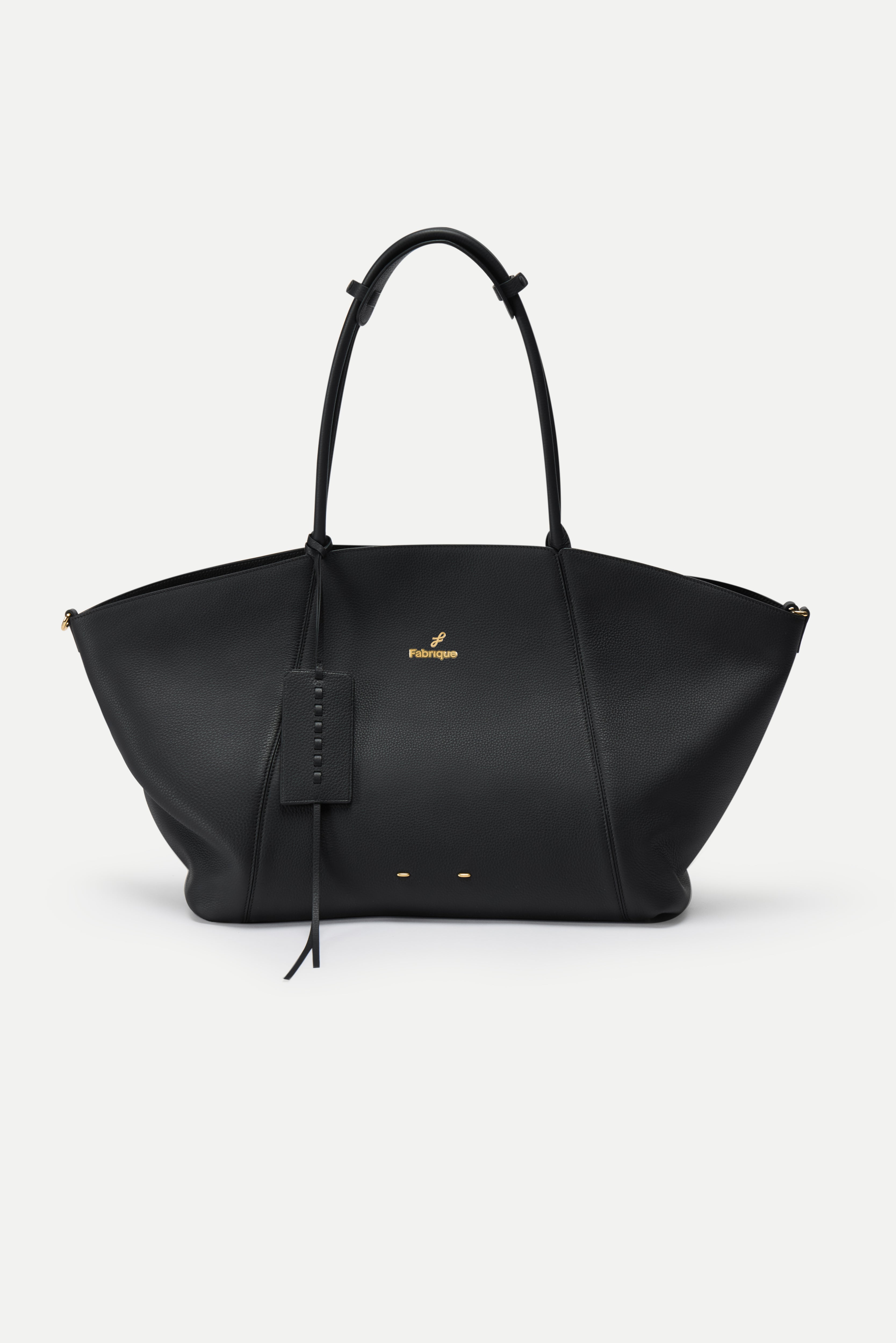 Fab Brera Convertible Tote Bag Large in Full Grain Leather and Suede