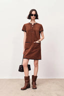 Nevaeh Suede Dress