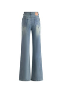 Harry Flared Jeans in Cotton Denim