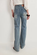 Harry Flared Jeans in Cotton Denim