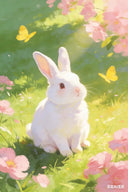 Yuffie Flora Knit Cardigan in Merino-Alpaca with Lyocell