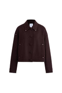 Brianna Hand Sewn Buttonholes Jacket in Merino Wool