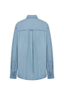 Willo Sky Blue Shirt in Tencel Denim
